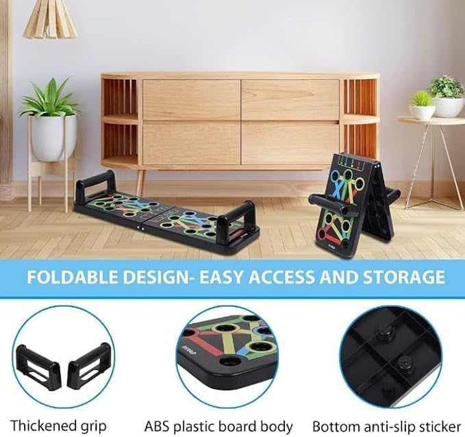 9-in-1 bodybuilding push-up board