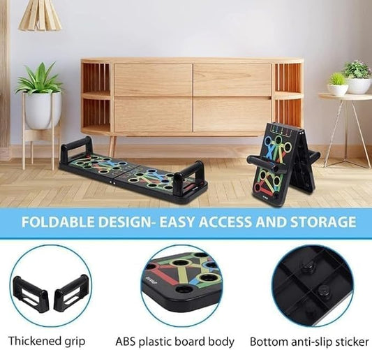 9-in-1 Bodybuilding Push-Up Board