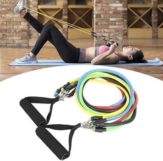 11-Piece Resistance Bands Set