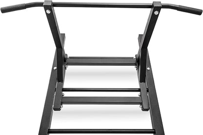 Wall Bars with Pull-Up Bar, Dip Station, Adjustable Incline Bench