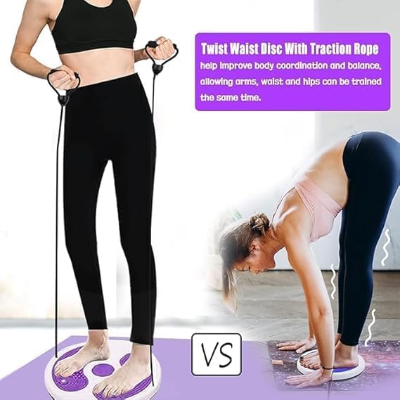 multi-functional balance board with twist waist disc & resistance