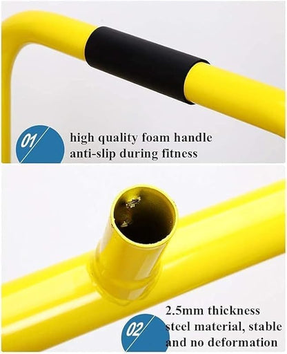Heavy-Duty Calisthenics Dip Bars - Parallel Bars for Home Gym