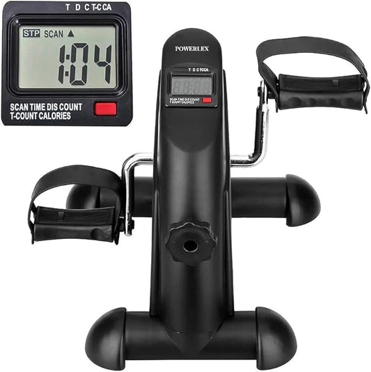 Under Desk Mini Exercise Bike with Digital Display