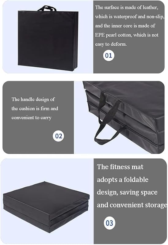 5cm Thick Tri-Fold Exercise Mat