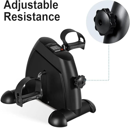 Under Desk Mini Exercise Bike with Digital Display