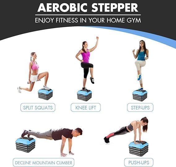 Adjustable Aerobic Step Platform