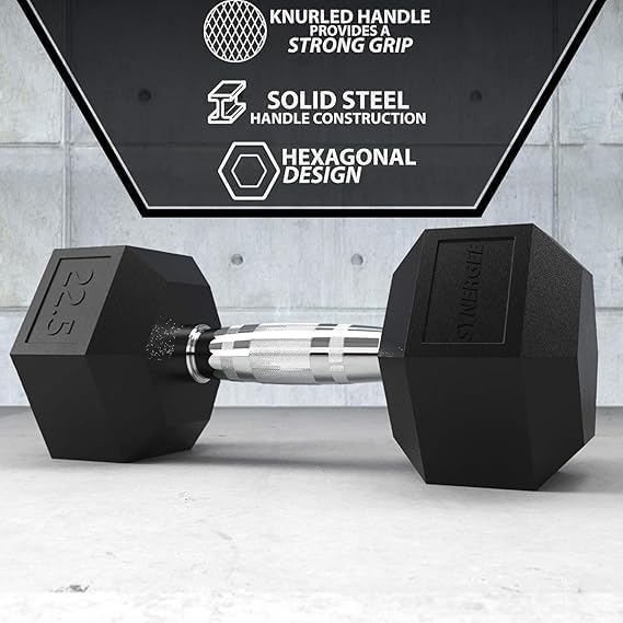 2kg hex dumbbells (pair)