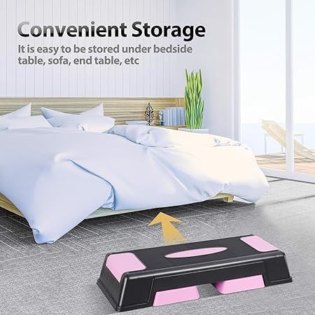 31" adjustable aerobic step platform
