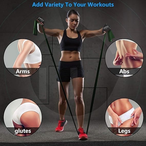 premium 4-pack resistance bands set