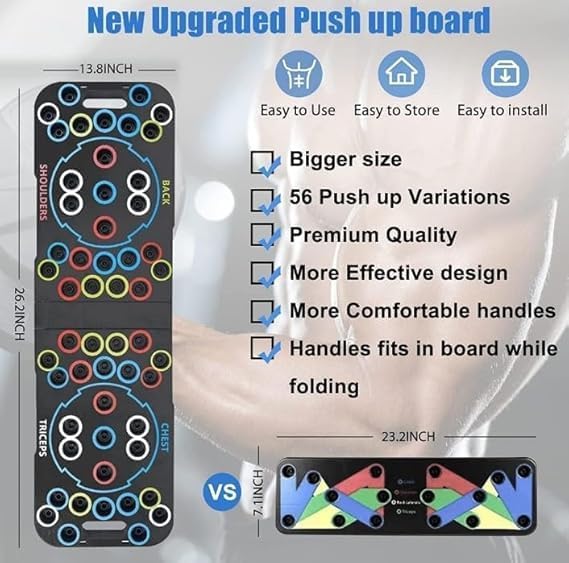 9-in-1 Bodybuilding Push-Up Board
