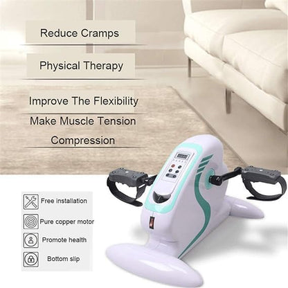 Mini Electric Pedal Exerciser Bike with Remote Control & Display