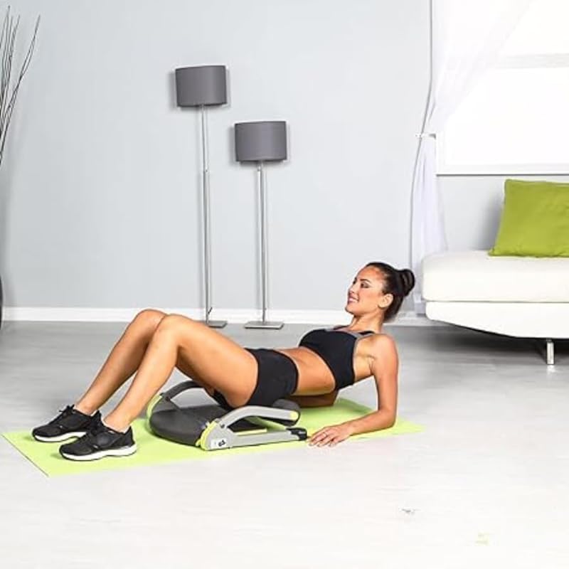 Ab Machine - Adjustable Sit Up Abdominal Exercise Equipment for Total