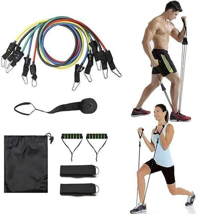 11-Piece Resistance Bands Set