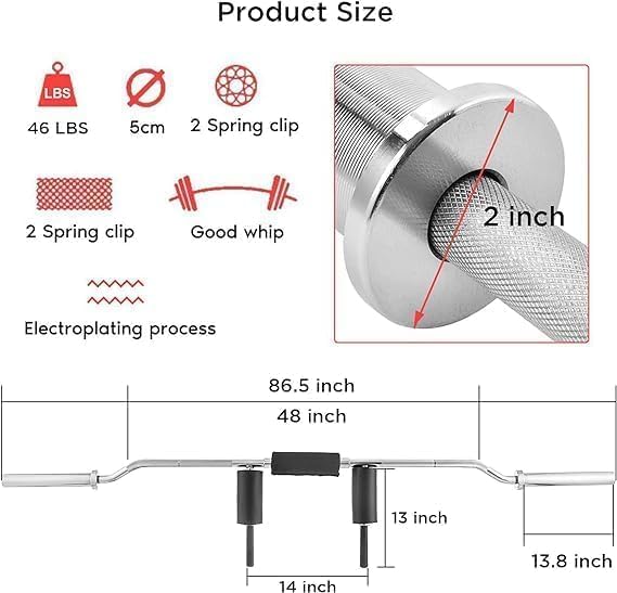 olympic safety squat bar attachment