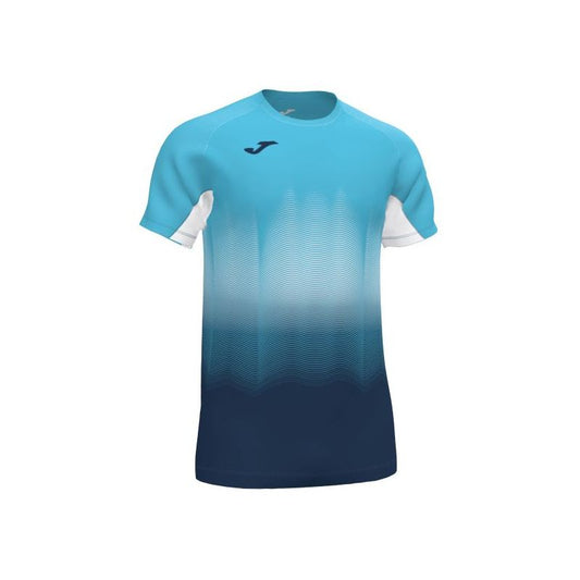 Joma Elite Vii T - Shirt Fluor Turquoise - Dark Navy 101519.013