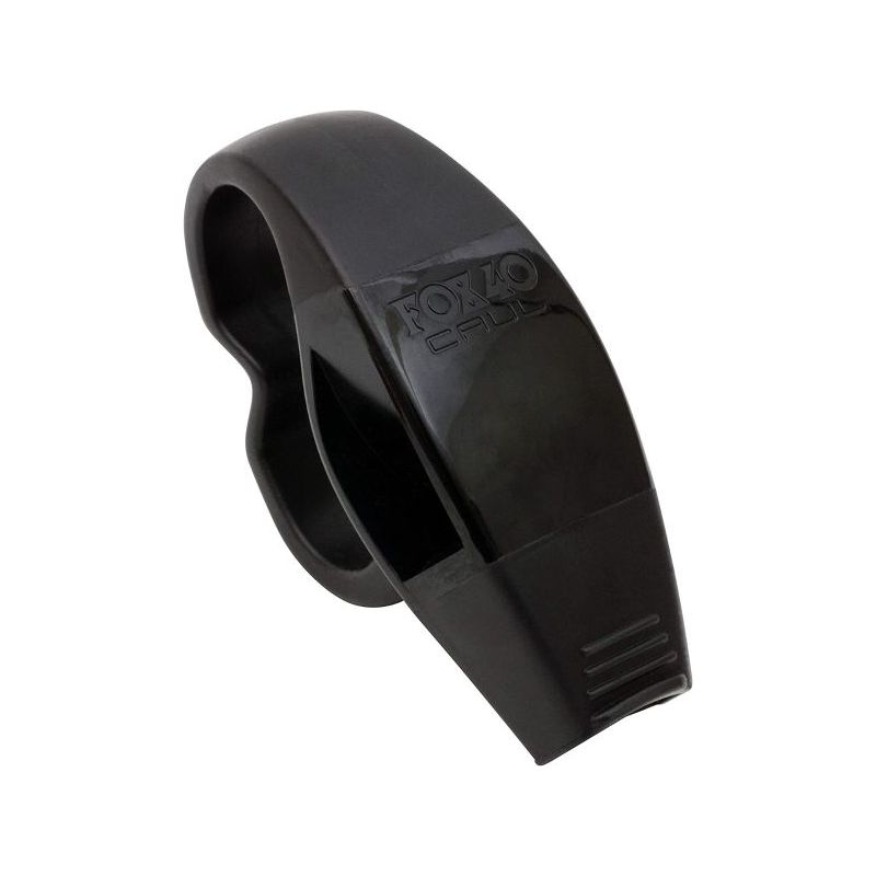 fox40 whistle - model caul fingergrip 8500-0000 - black color