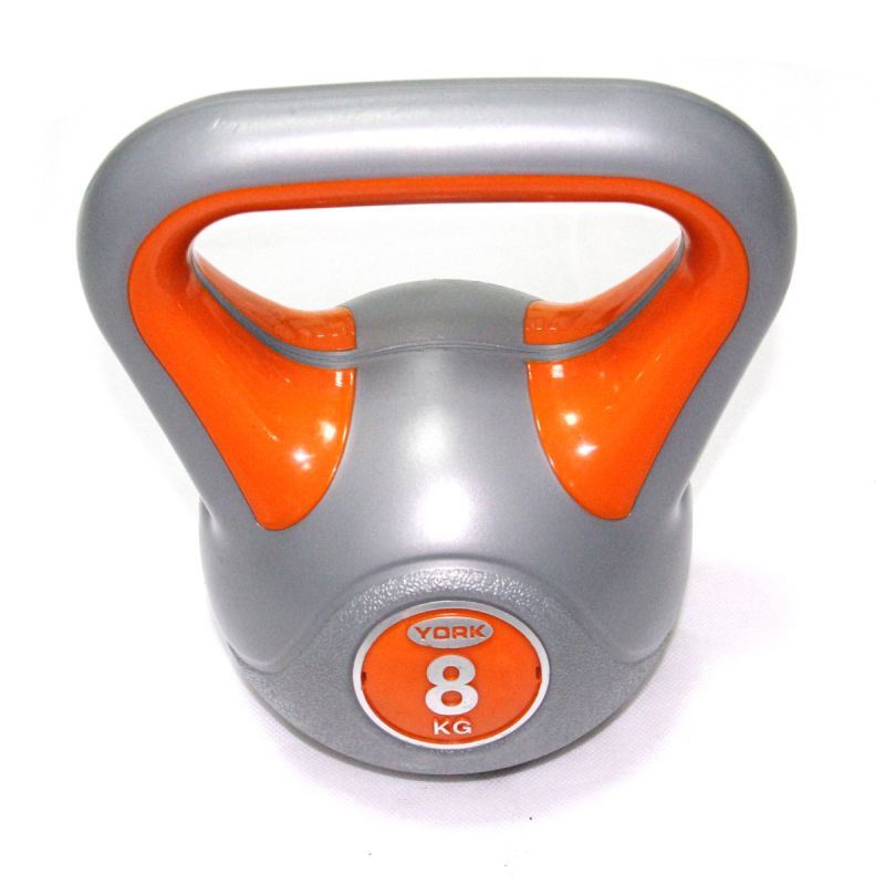 York Vinyl Kettlebell 8Kg 10004