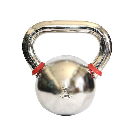 Ta Sports Chrome Kettlebell 4Kg Silver