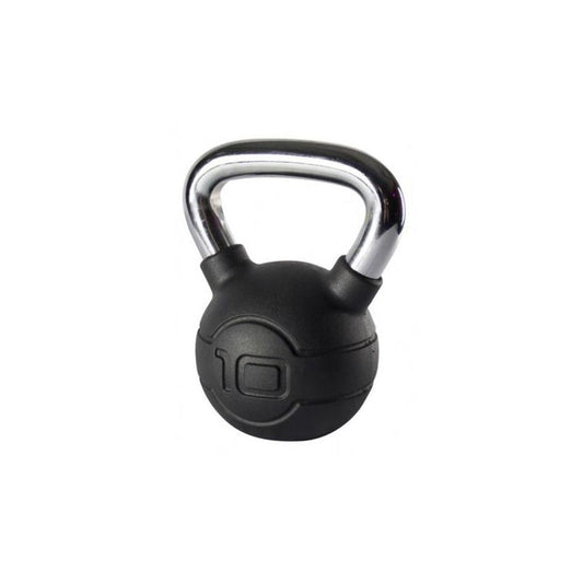 Rubber Coated Kettlebell 10Kg Yl-Fw-303 Blk