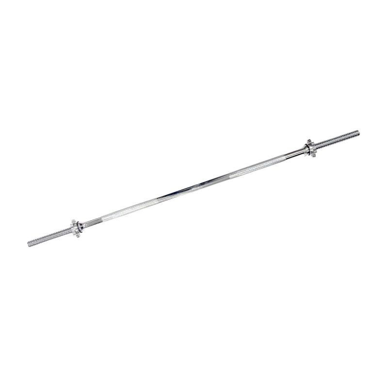 ta sport weight lifting straight bar 152 cm chrome steel yl-fw-428