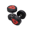 Ta Sport Deluxe Rubber Dumbbell-20.0kg Ls2023 Black