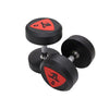 Ta Sports Deluxe Rubber Dumbbell-30.0kg Ls2023 Black