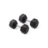 Ta Sport Rubber Hex Dumbbells 45.0kg Ir92022