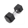 Ta Sport Db6101 Rubber Hex Dumbbell 40lbs Black