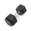 Ta Sport Db6101 Rubber Hex Dumbbell 45lbs Black
