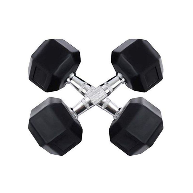 Hex Rubber Dumbbell D2200 1Kg-10 Kg