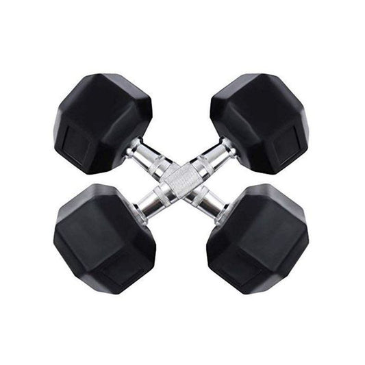 Hex Rubber Dumbbell D2200 1Kg-10 Kg