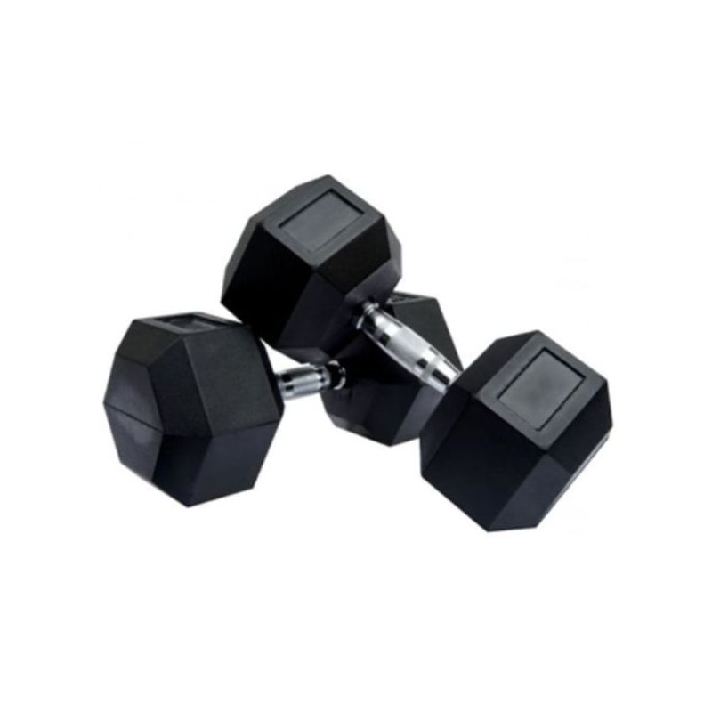 ta sport dh5221 hex dumbell 37.5kg black
