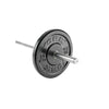 YORK Rubber Plate 10kg Dzlg6 Black