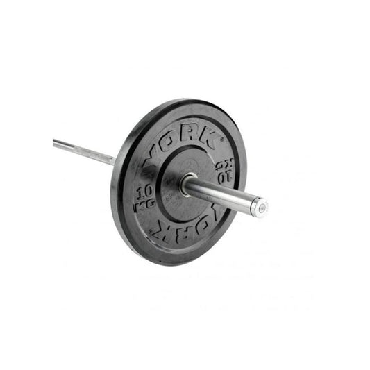 York Rubber Plate 10 Kg Dzlg6 Black