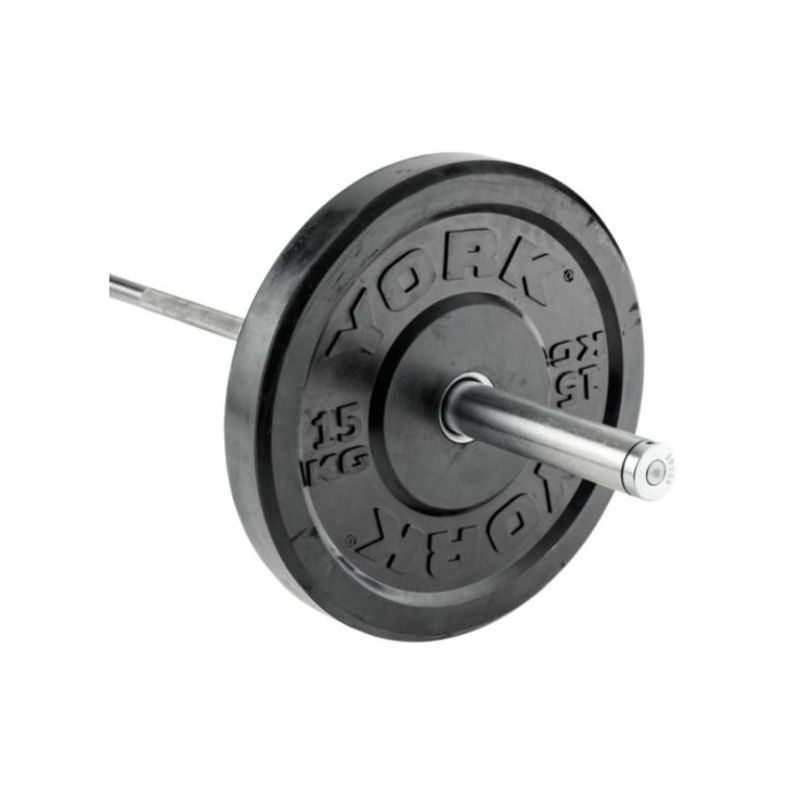 York Rubber Plate 15Kg Dzlg6 Black