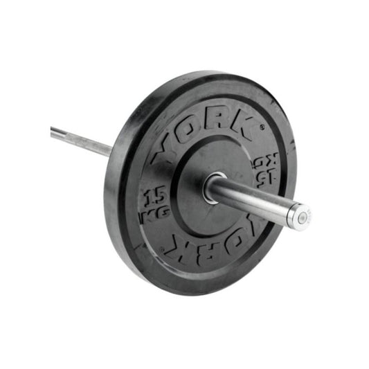 York Rubber Plate 15Kg Dzlg6 Black