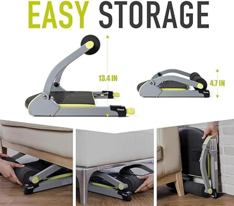 ab machine - adjustable sit up abdominal exercise equipment for total