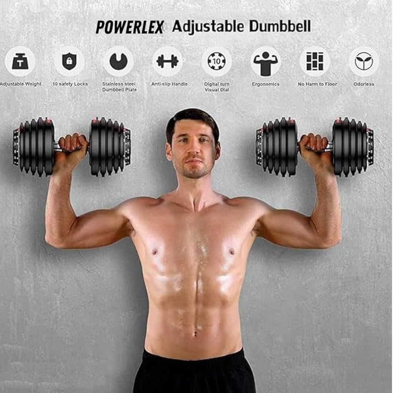 adjustable dumbbell set