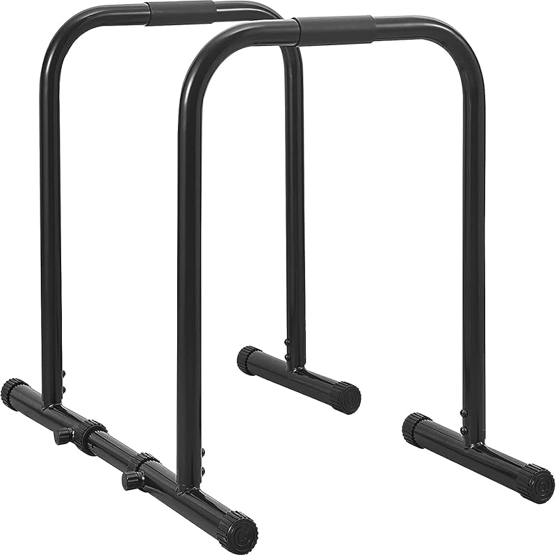 heavy-duty calisthenics dip bars - parallel bars for home gym
