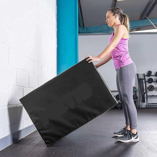 4-in-1 Soft Foam Plyometric Jump Box (15cm- 60cm)