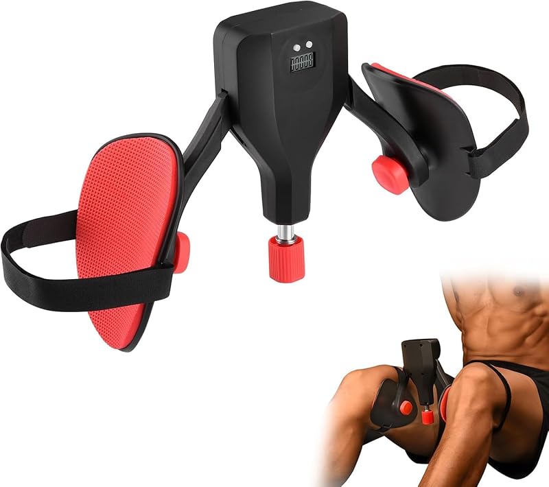 Adjustable Thigh Trainer with Digital Counter