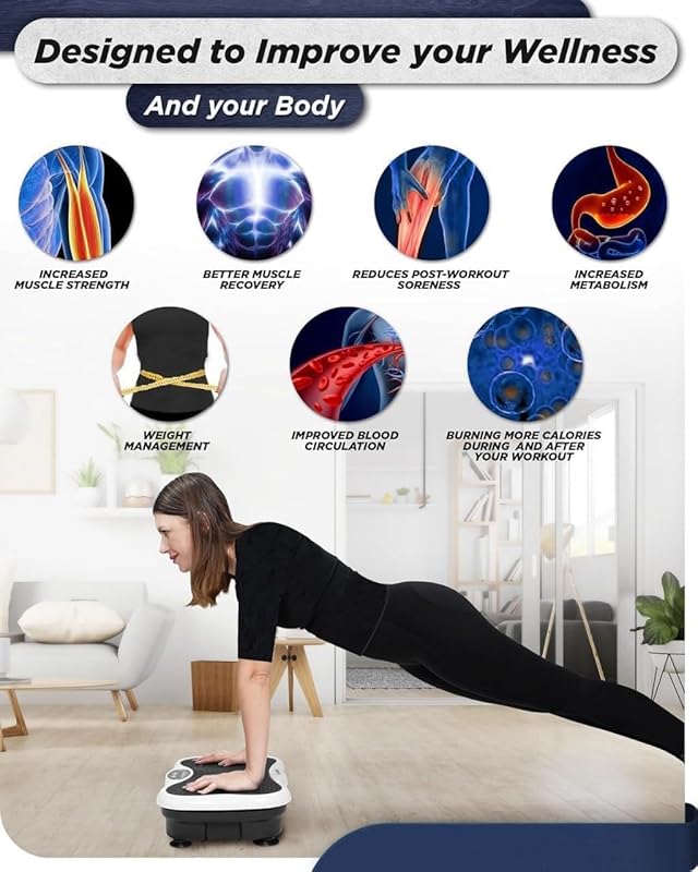 Vibration Plate Exercise Machine