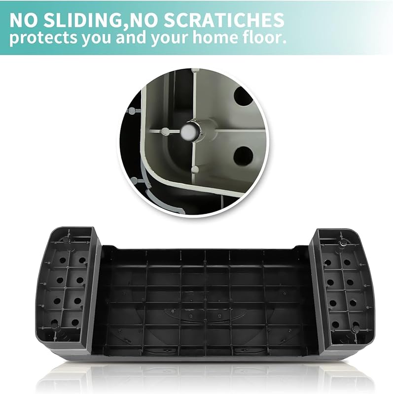 31" adjustable height aerobic step platform for exercise