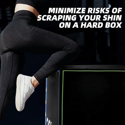 3-in-1 Extra Firm Foam Plyometric Jump Box (20"x24"x30")