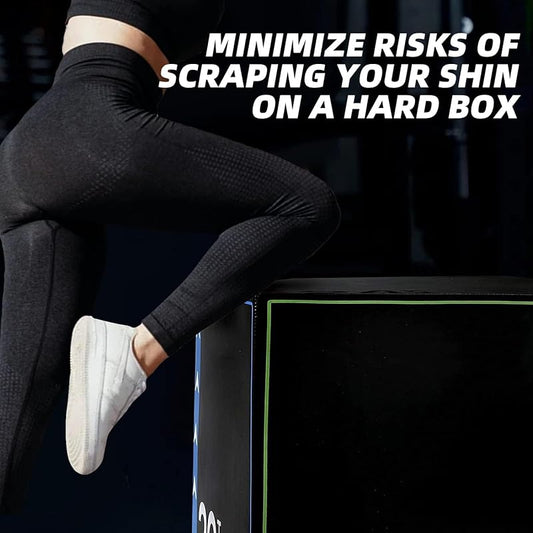 3-in-1 Extra Firm Foam Plyometric Jump Box (20"x24"x30")
