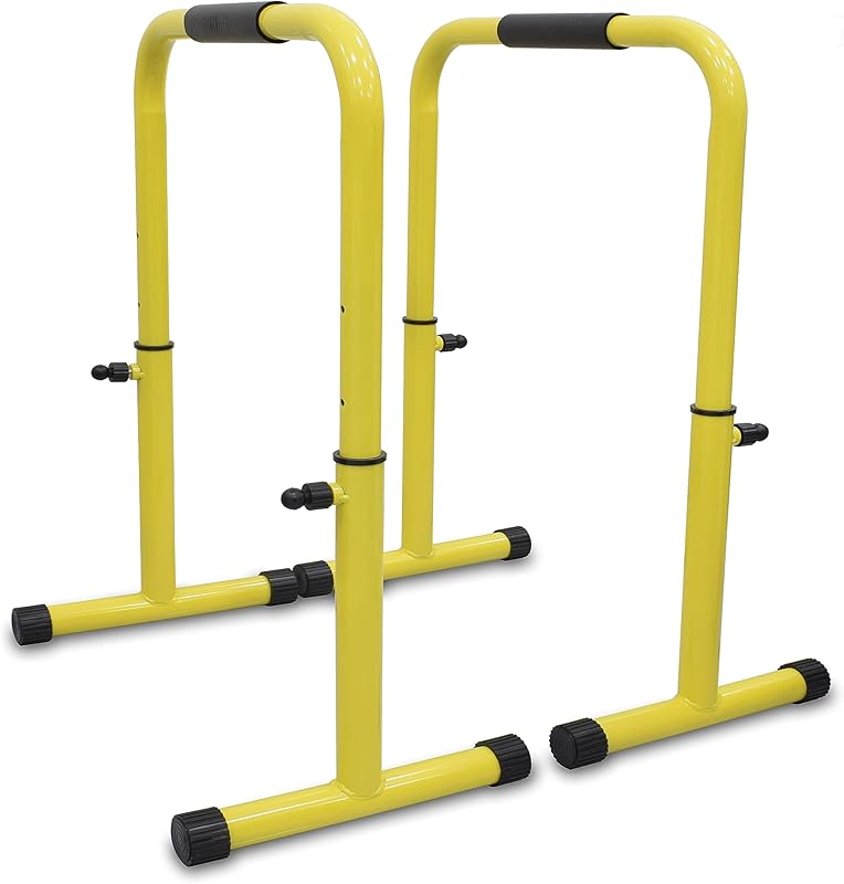 Heavy-Duty Calisthenics Dip Bars - Parallel Bars for Home Gym