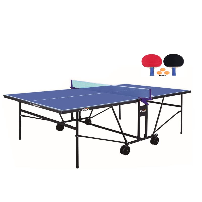 TT Table Indoor (15mm) with 2 racket + 3 Balls VP-300