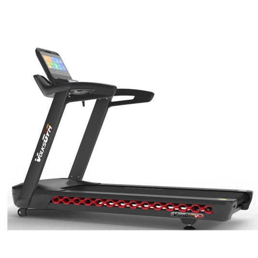 Motorized Semi Commercial Treadmill With LCD V7+