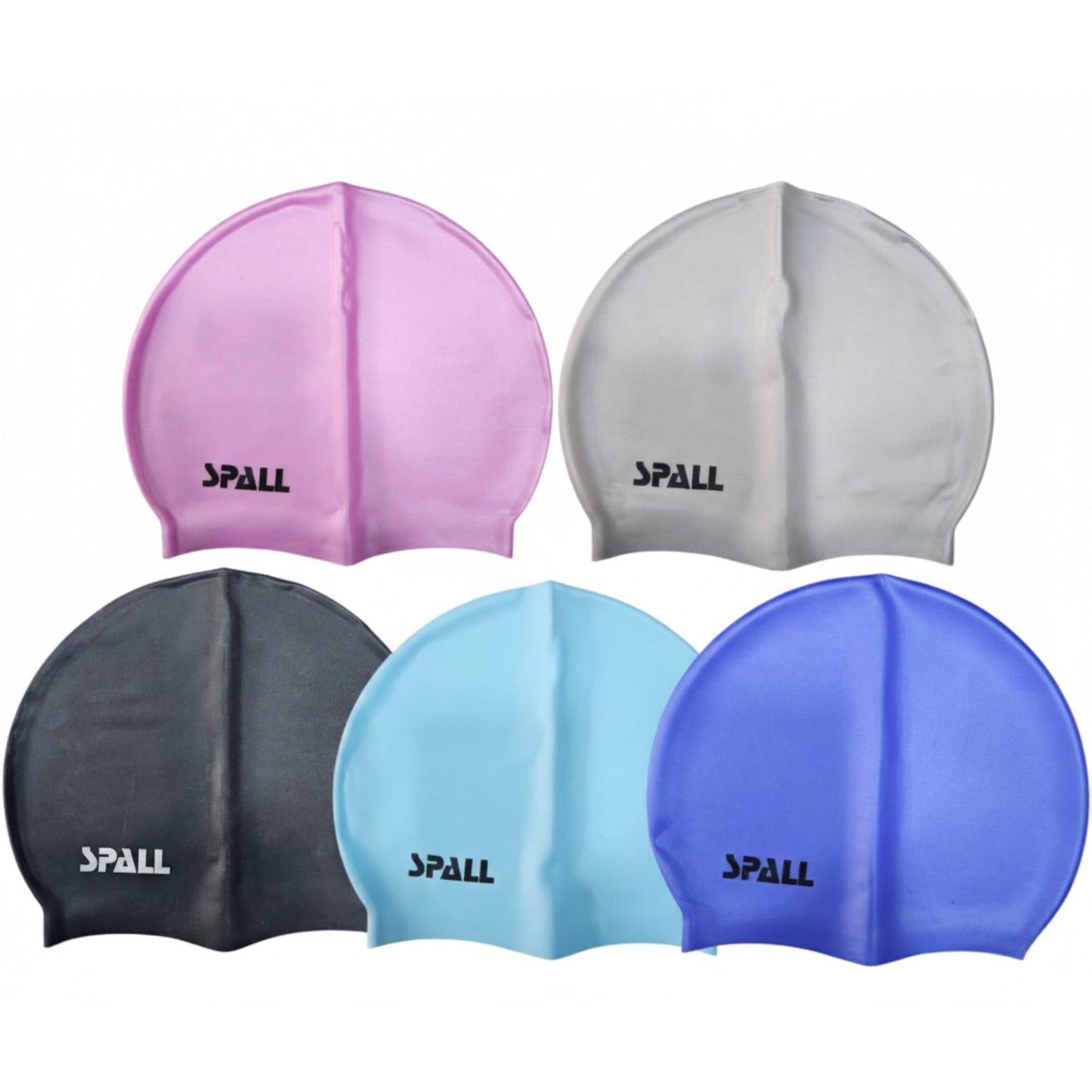 premium silicone swimming cap for adults & kids | waterproof, stretchable, long-lasting swim cap for pool & training