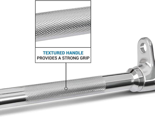 Revolving Straight Bar Attachment (20-Inch, Chrome)